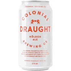 Colonial Brewing Co. Draught Can 375ml - BoozeBud