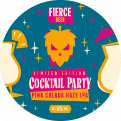 Fierce Cocktail Party Hazy IPA 440ml Can - Fountainhall Wines