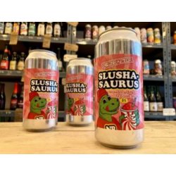 Neon Raptor  Slushasaurus  Strawberry Jelly & Ice Cream Slushy Sour - Wee Beer Shop