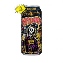 Flying Monkeys Reapers & Mowers Dark Lager 5% - Flying Monkeys Craft Brewery