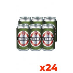 Becks 33cl - Confezione da 24 lattine - Bottle of Italy