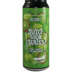 ReCraft Juicy Sour Series: Kiwi, Kaktus, Zielone Jabłko ReCraft Juicy Sour Series: Kiwi, Kaktus, Zielone Jabłko