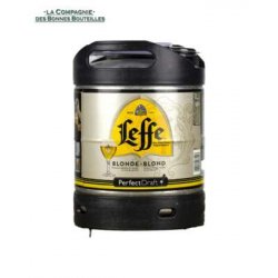 Mini fut Leffe blonde 6L - La Compagnie des Bonnes Bouteilles