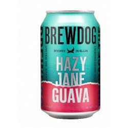 Пиво BrewDog - Hazy Jane Guava  330 мл, 5% - Пиво лучше - pivoluchshe