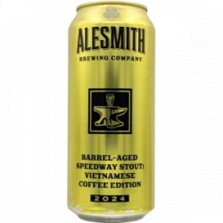 AleSmith Brewing Company – Barrel-Aged Speedway Stout: Vietnamese Coffee Edition (2024) - Rebel Beer Cans