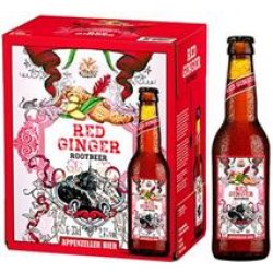 Appenzeller Red Ginger Root Beer 6er Pack Glas EW - Die getränkeoase