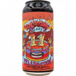 Amundsen – 11th Birthday Cake – White Chocolate Cinnamon Churro Toffee Cake Barrel Aged Barley Wine - Rebel Beer Cans