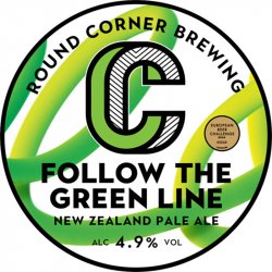 Round Corner Brewing Follow the Green Line Round Corner Brewing Follow the Green Line