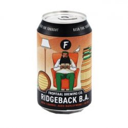 Frontaal Brewing Co. - Ridgeback B.A. (2024) - Bierloods22