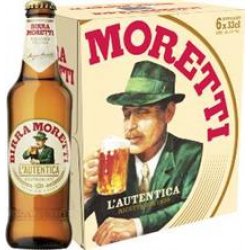 Birra Moretti 4x6er Glas EW - Die getränkeoase