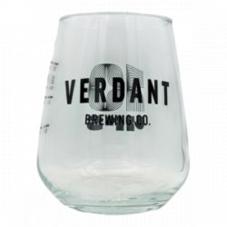 Verdant Brewing Co. – 10yrs Limited Beer Glass - Rebel Beer Cans