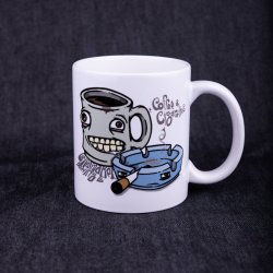 Cellarmaker Coffee and Cigarettes MUG - Cellarmaker Brewing Company