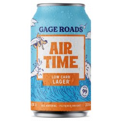 Gage Roads Airtime Low Carb Lager Cans 24 x 330ml (Carton) - Bayfields