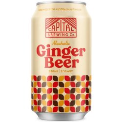 Capital Brewing Co Ginger Beer
