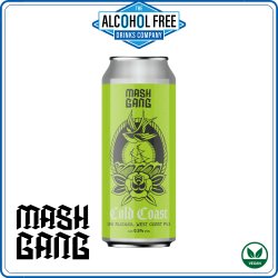 Mash Gang X Gipsy Hill Cold Coast  West Coast Pilsner - The Alcohol Free Drinks Company