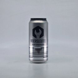 Moersleutel Craft Brewery Barcode: Silver & Jet Black