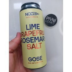 NOZIB Special Brews GOSETERIA #4 Lime + Grapefruit + Rosemary + Salt Gose