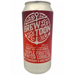 Brew Toon Triple Fruited Winter Cobbler 440ml * Short date* - Inverurie Whisky Shop