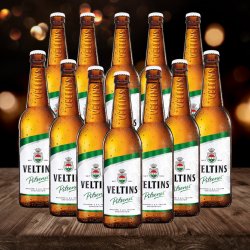Veltins German Pilsener 500ml Bottles - 4.8% ABV (12 Pack) - Beerhunter
