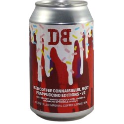 Dutch Bargain Iced Coffee Connaisseur, Moi? Frappuccino Editions - V2: Red Velvet, White Chocolate, Vanilla, Rainbow Sprinkle Donut Dutch Bargain Iced Coffee Connaisseur, Moi? Frappuccino Editions - V2: Red Velvet, White Chocolate, Vanilla, Rainbow Sprinkle Donut