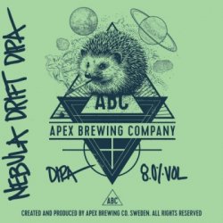 Apex Brewing Company Nebula Drift DIPA