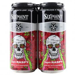 Sixpoint Super Raspy Sour Ale with Raspberry - CraftShack