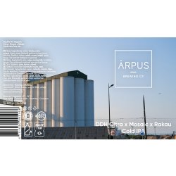 Ārpus Brewing Co. DDH Citra X Mosaic X Rakau Cold IPA