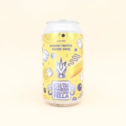 Blasta Brewing Company Blue & Yella Plus the Marshmallow Fella