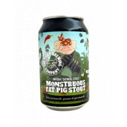 Piggy Brewing - Monstruous Fat Pig Stout Mexican Cake Edition 33 cl - Bieronomy