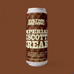 Evil Twin  Imperial Biscotti Break  Imperial Stout con Café, Vainilla y Almendras - Barbudo Growler