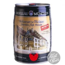 Bia HB Schwarze Weisse 5.1% – Bom 5 Lit - First Beer – Bia Nhập Khẩu Giá Sỉ