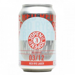 Jopen - Red Rye Lager - Foeders