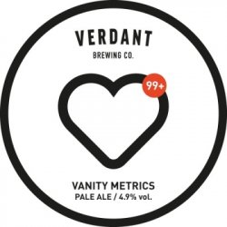 Verdant Brewing Co Vanity Metrics Verdant Brewing Co Vanity Metrics
