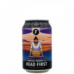 Frontaal – Head First - Rebel Beer Cans