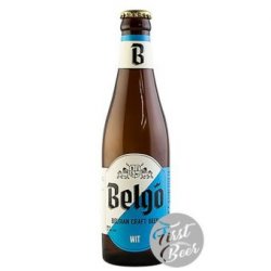 Bia thủ công Bỉ Belgo Wit 4.8%  Chai 330ml  Thùng 24 chai - First Beer – Bia Nhập Khẩu Giá Sỉ