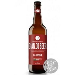 Bia GIAN.CO BEER La Rossa 6.9%  chai 750ml  Thùng 6 chai - First Beer – Bia Nhập Khẩu Giá Sỉ