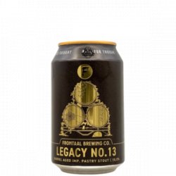 Frontaal – Legacy No.13 - Rebel Beer Cans