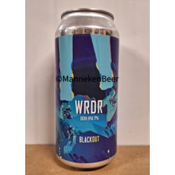 Blackout WRDR - Manneken Beer