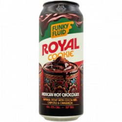 Funky Fluid – Royal Cookie: Mexican Hot Chocolate - Rebel Beer Cans