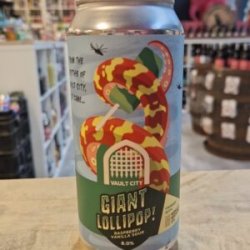 Vault City  Giant Raspberry Vanilla Lollipop - Het Biermeisje