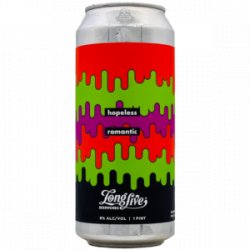 Long Live Beerworks – Hopeless Romantic - Rebel Beer Cans