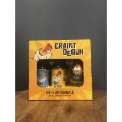 COFFRET DECOUVERTE CRAINT DEGUN Brasserie Les Deux Font la Bière Brasserie Les Deux Font la Bière - L’Art de la Bière