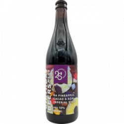 Marble Beers Ltd – Birthday Beer No. 2 Bourbon Barrel Aged Pineapple, Cacao & Açai Imperial Stout - Rebel Beer Cans