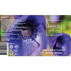Ārpus Brewing Co. Red & Black Currant Berliner Weisse