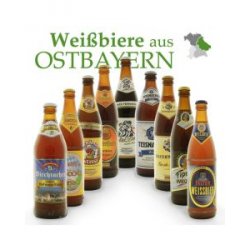 Bierpaket Weißbiere aus Ostbayern - 9 Flaschen - Biershop Bayern