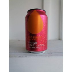 Big Drop Uptime Craft Lager 0.5% (330ml can) - waterintobeer