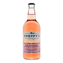 Sheppy's Raspberry - Non Alcoholic Cider - Dry Drinker