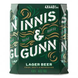 Innis & Gunn Lager Beer Innis & Gunn Lager Beer