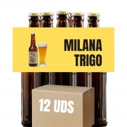 CAJA MILANA TRIGO 12x33CL (WITBIER)  - Milana