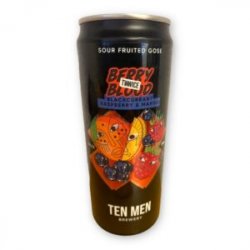 Ten Men Brewery, Twice Berry Blood, Blackcurrant, Raspberry, Mango Sour Gose  0,33 l.  6,8% - Best Of Beers